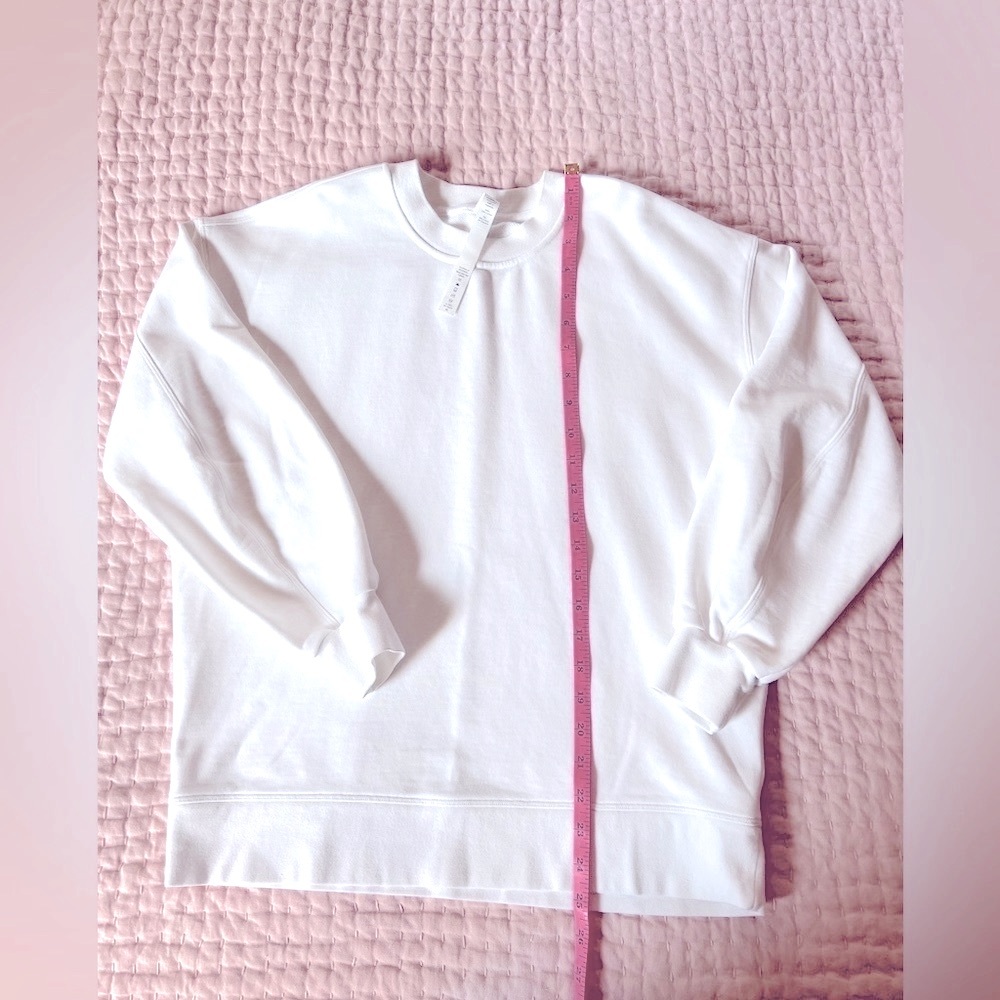 Lululemon French Terry 100% Cotton Women’s Sweatshirt size 2 - Picture 3 of 11